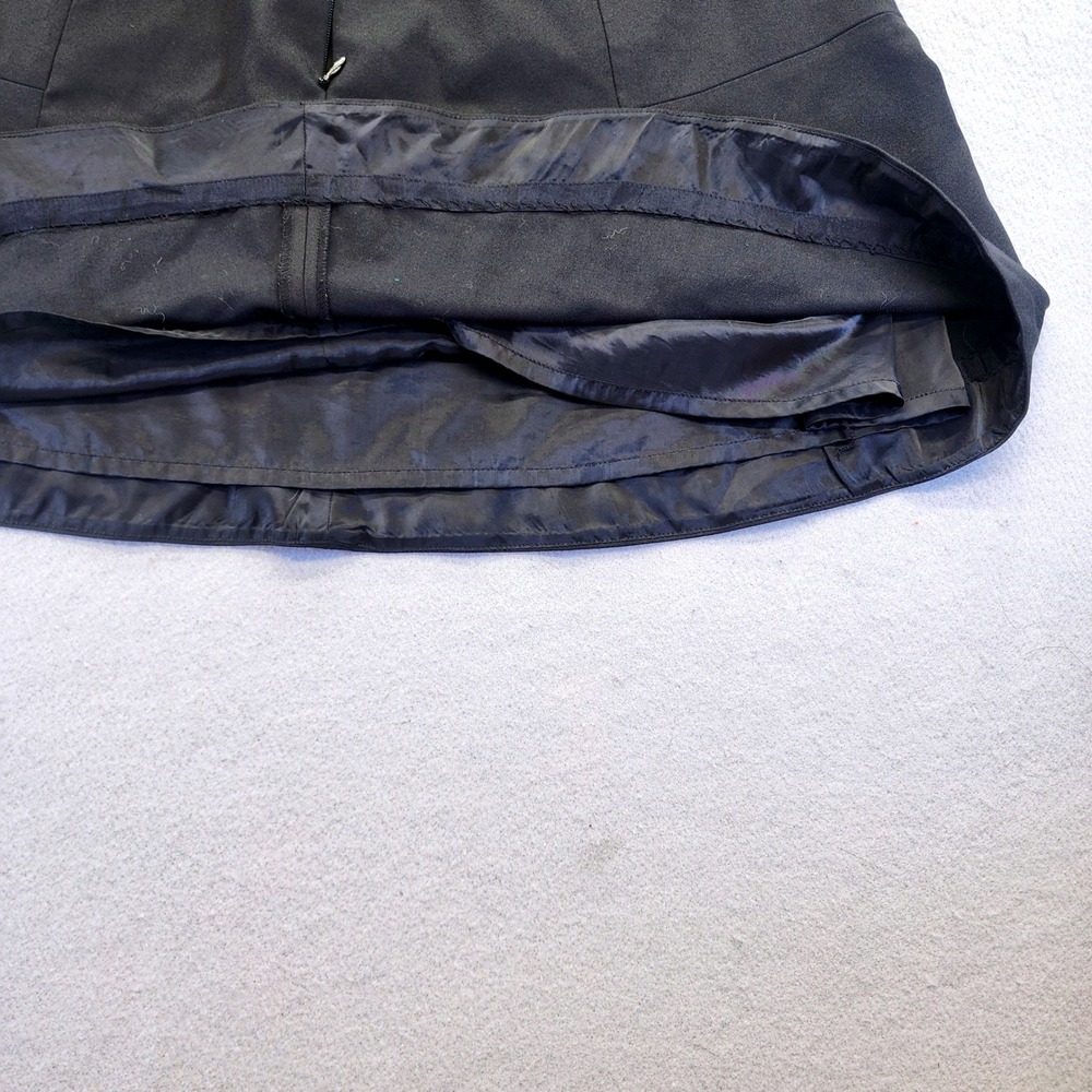J. Crew Black Mini Skirt Career Professional Stretch Lined Style 03394 SP14 10 - Picture 7 of 10